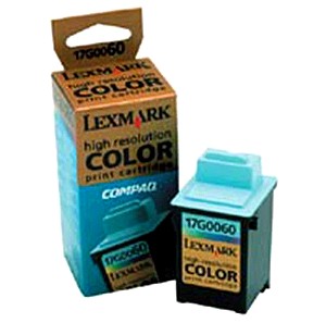 Μελάνι έγχρωμο original lexmark ink colour cartridge 17g0060e