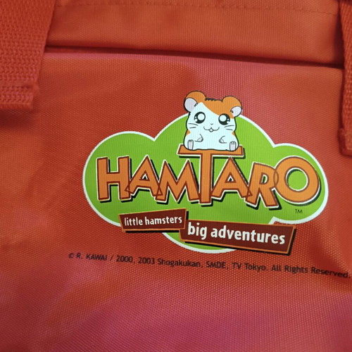 Hamtaro school backpack like new from early 2000s
