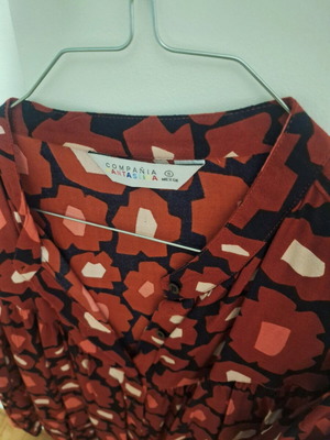 Floral oversize shirt Compania Fantastica new, multicolor, size S