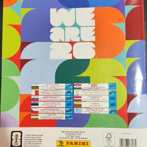 Panini World Cup 2026 Album new