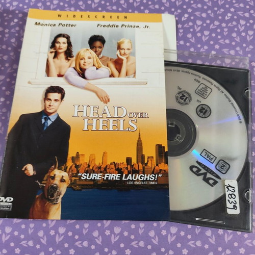 Head Over Heels DVD used with Greek subtitles
