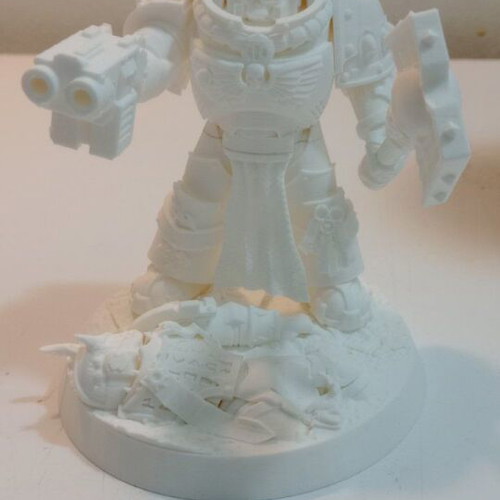 Space Marine Chaplain Warhammer 40k miniature