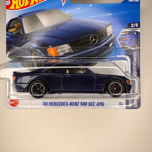Hot Wheels ‘89 Mercedes-Benz 560 SEC AMG Wild Widebody new