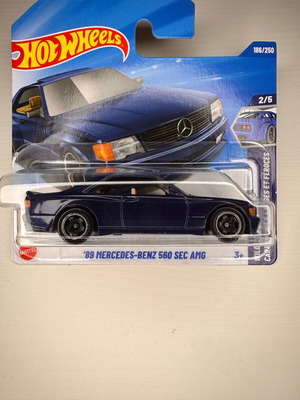 Hot Wheels ‘89 Mercedes-Benz 560 SEC AMG Wild Widebody new