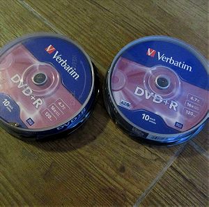Verbatim 20x DVD+R κενα DVD