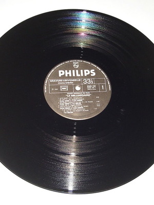 Marilyn Monroe Le Milliardaire LP μεταχειρισμένο soundtrack