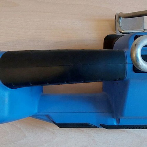 Orgapack T-130 strapping machine like new with battery and charger