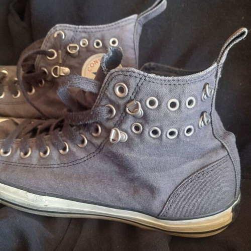 Converse All Star High Top Boots used, size 42.5, military style