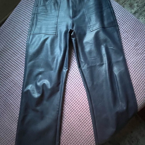 Karavan viscose pants size M used, blue