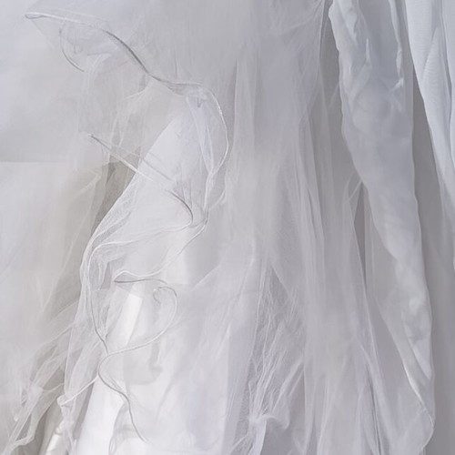 Wedding skirt used, Italian muslin with layers of tulle and satin
