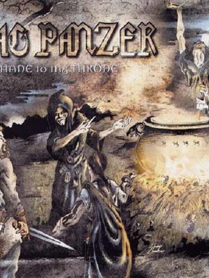 Jag Panzer Thane To The Throne 2xLP album used, metal