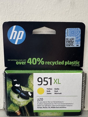 951 XL Yellow Original Ink Cartridge for HP Printer new