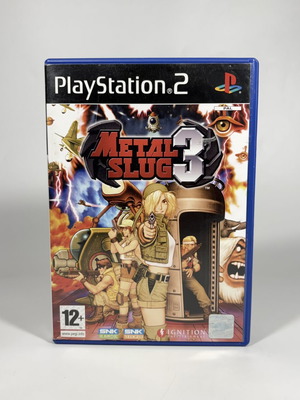 Metal Slug 3 PlayStation 2 game used, complete with manual