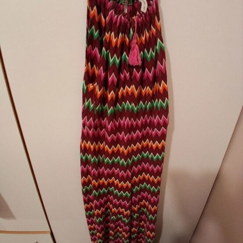 One-piece jumpsuit medium with colorful zigzag pattern, Tensione In