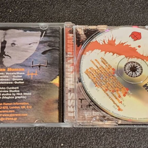 Less Than Human To Breed True CD used, metalcore