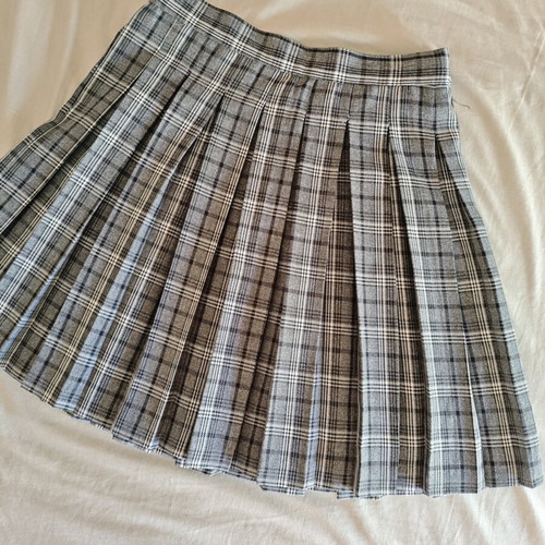 Plaid College Skirt size S like new with pleats