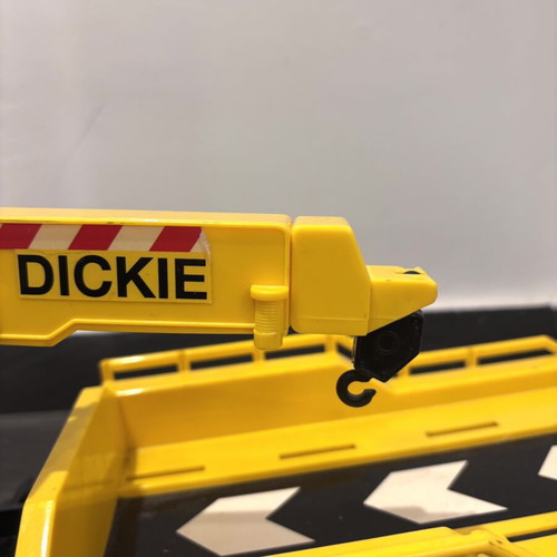 Dickie toy truck day and night service with crane, 55 cm