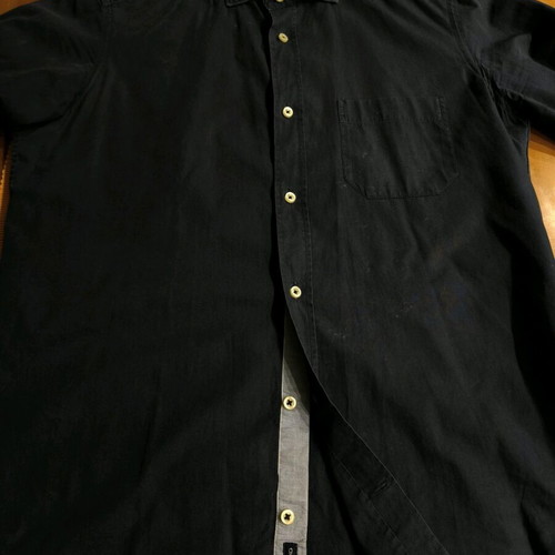Oxford Company men's fabric shirt used, size M, blue