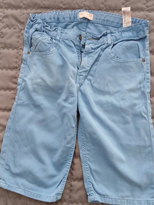 Βερμούδα Zara μεταχειρισμένη για αγόρια 13-14 ετών, μπλε, μέγεθος 164 cm