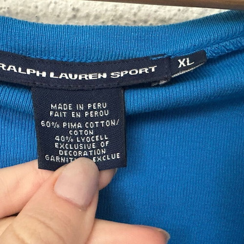 Ralph Lauren Sport women's sweater like new, size XL, blue