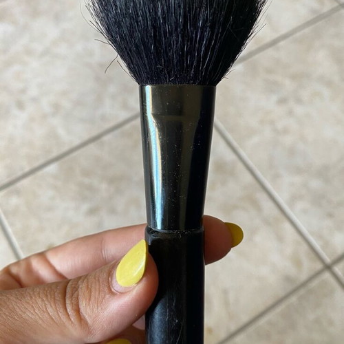 Makeup brush like new for blush or powder