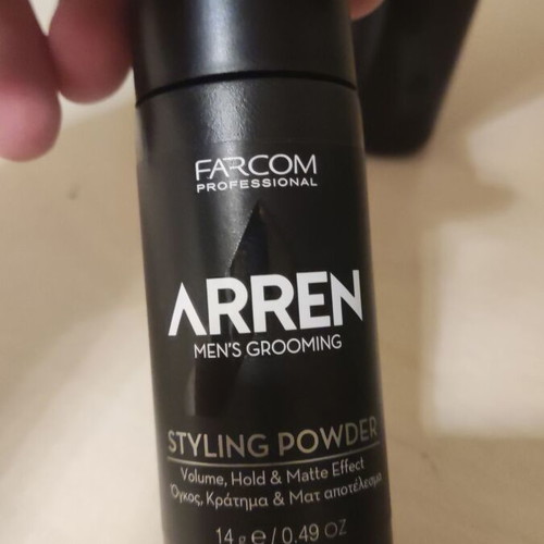 Hair tonic, hair powder, men's face cream set