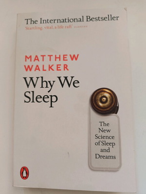 Why We Sleep by Matthew Walker used, English edition