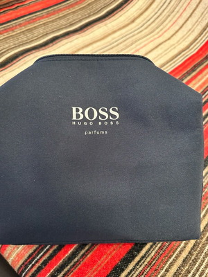 Boss black toiletry bag new