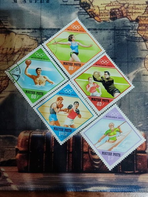 Hungary stamps new, sets of 12 lines