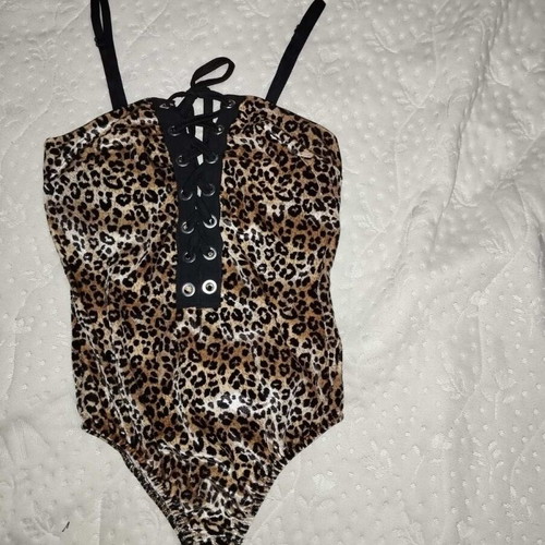 Velvet bodysuit like new, size S