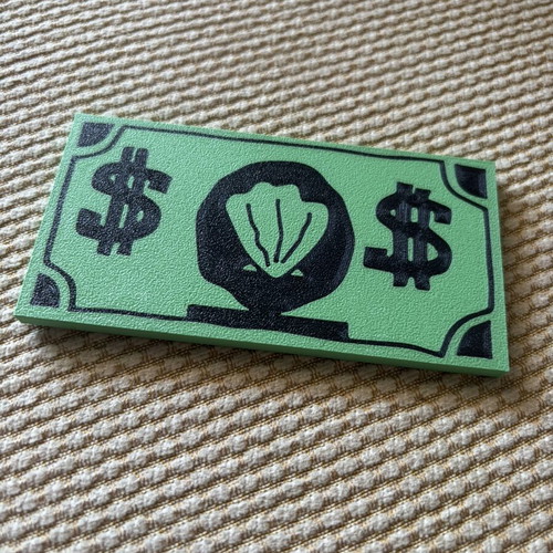 Dollar card holder, sliding design