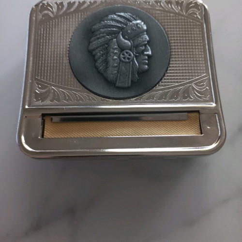 Rolling cigarette case with Indian theme new