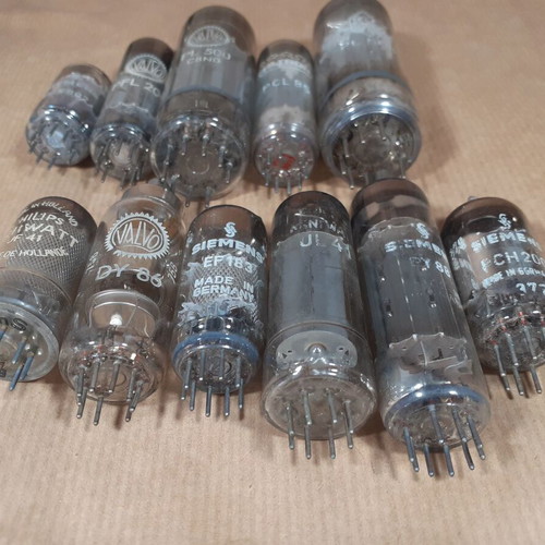 Siemens Valvo Ultron Telefunken Vacuum Tubes used