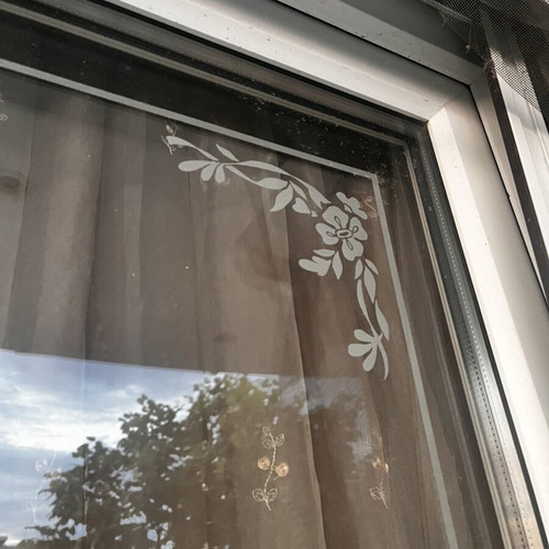 Balcony door 1.80x2.40 with roller shutter and screen, like new