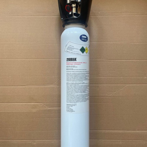 Mobiak Aphrodite 3lt oxygen therapy cylinder with flowmeter