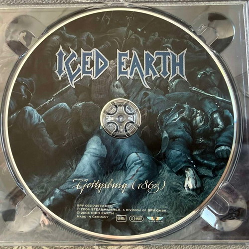 Iced Earth The Glorious Burden Special Edition 2xCD Digipack used
