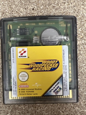 Woody Woodpecker Racing Nintendo Game Boy Color like new