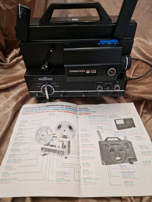 Cinekon SD-800 Super 8 Sound Projector μεταχειρισμένο, με εγχειρίδιο