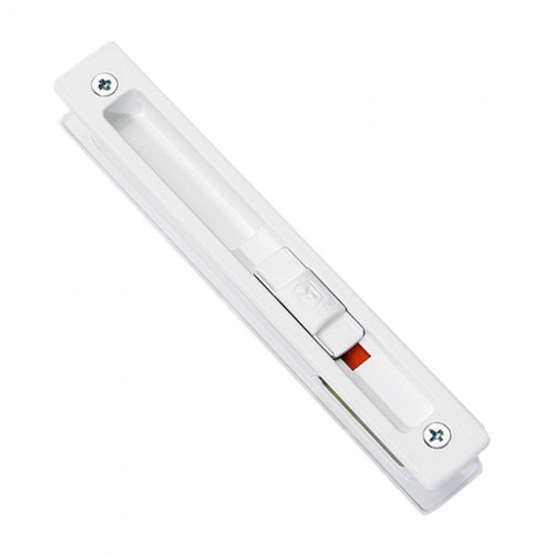 Sliding door lock white new