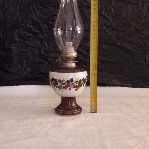 Vintage ceramic oil lamp like new