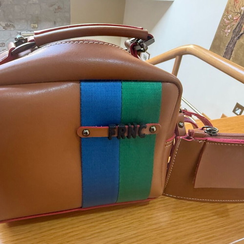 FRNC shoulder bag authentic brown like new