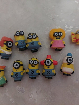 Φιγούρες Minion σαν καινούργιο, πακέτο 10 τεμαχίων