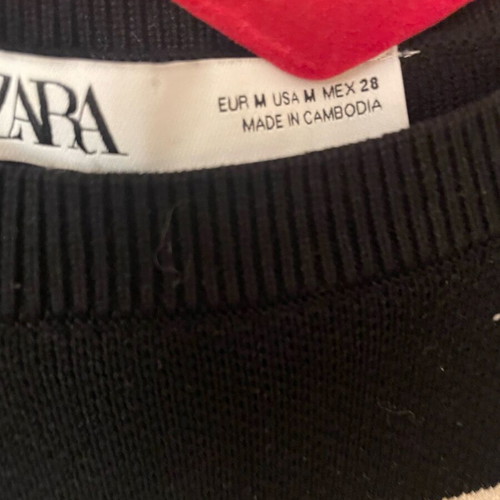 Zara mini striped dress like new, size M