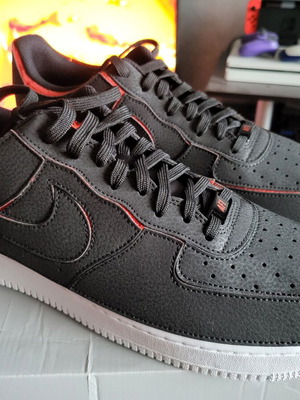 Nike Air Force 1 Low 1/1 Black Chile Red Pine Green new men's sneakers size 46