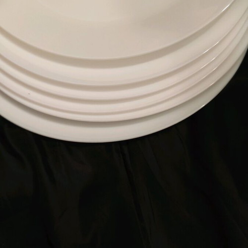 Serving plates new, set of 6 pieces