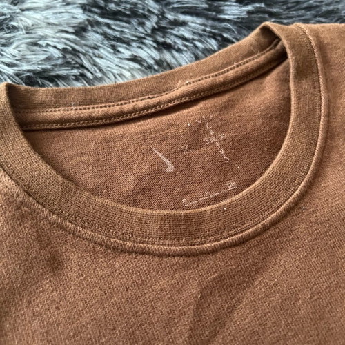 Nike x Travis Cactus tee brand new, brown, size Small