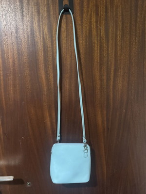 Summer crossbody bag like new, turquoise