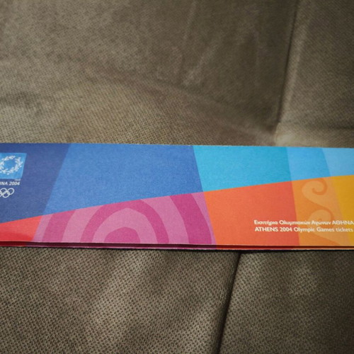 Closing ceremony ticket Paralympic Games 2004 new