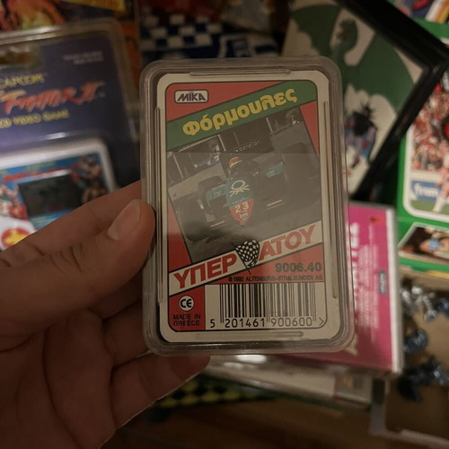 Yperatou Formula card game 1990, Mika