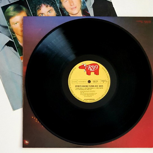 Bee Gees Spirits Having Flown vinyl used, Greek edition 1979